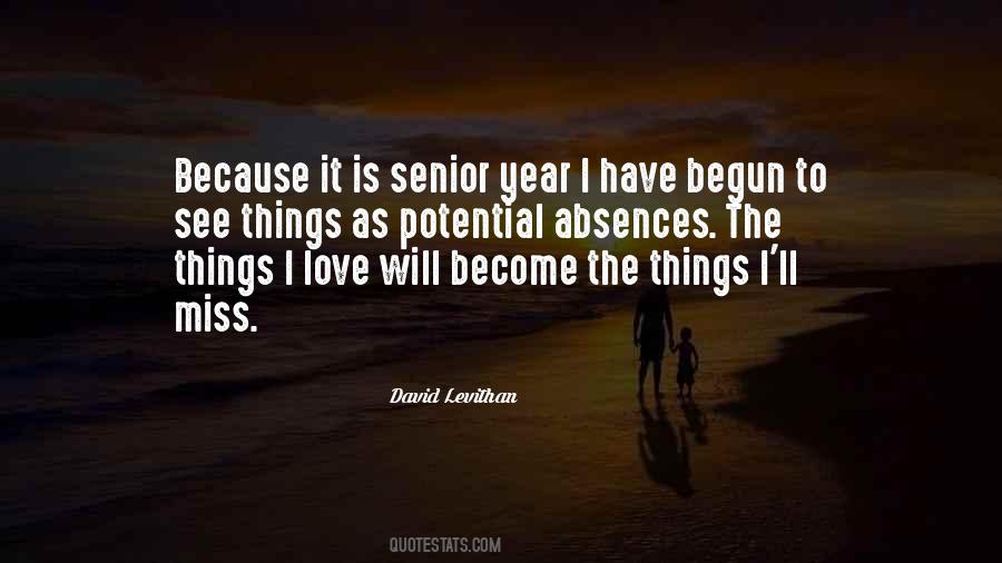 Things I Miss Quotes #522561