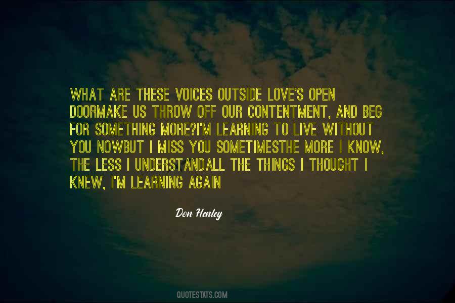 Things I Miss Quotes #962162