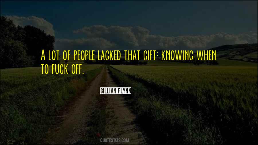 Quotes About Knowing People #116144