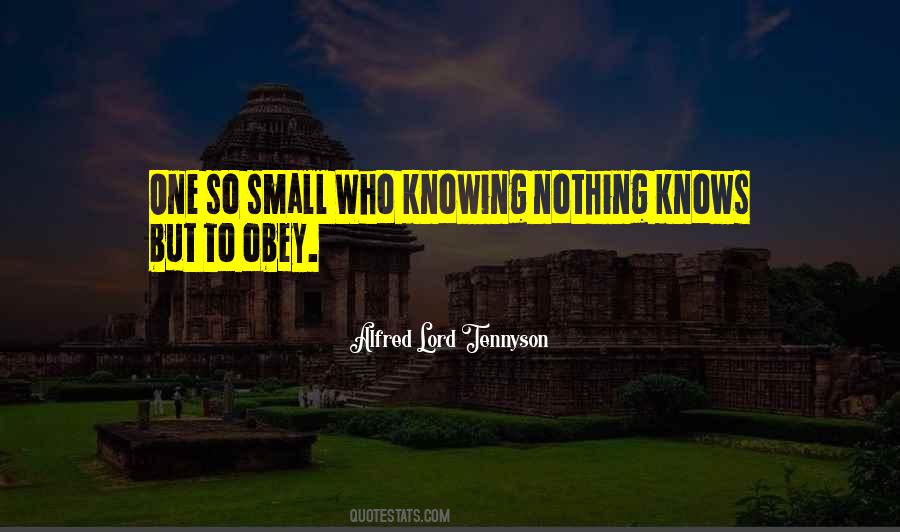 Quotes About Knowing Nothing #1576678