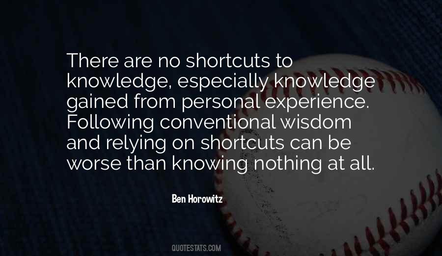 Quotes About Knowing Nothing #932703