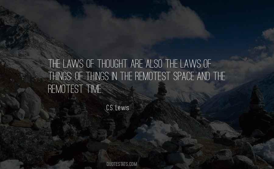 Laws Of Time Quotes #27675