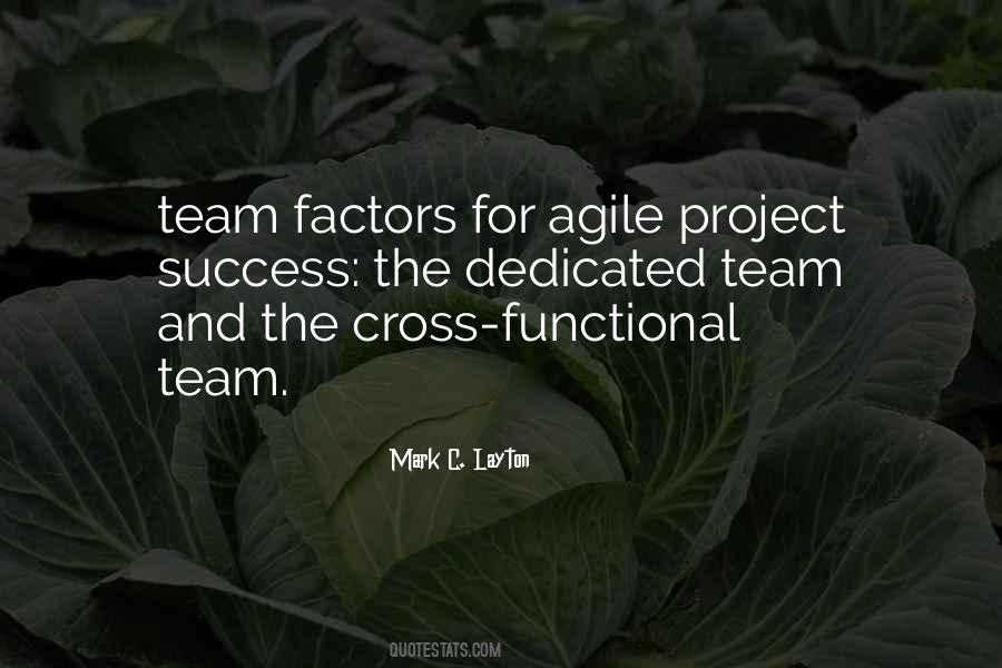 Cross Functional Quotes #819748