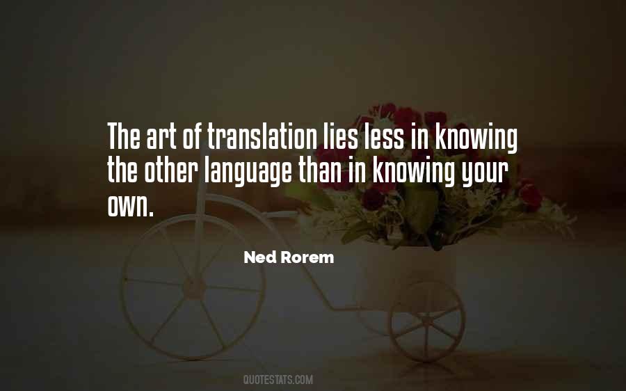 Quotes About Knowing More Than One Language #425884