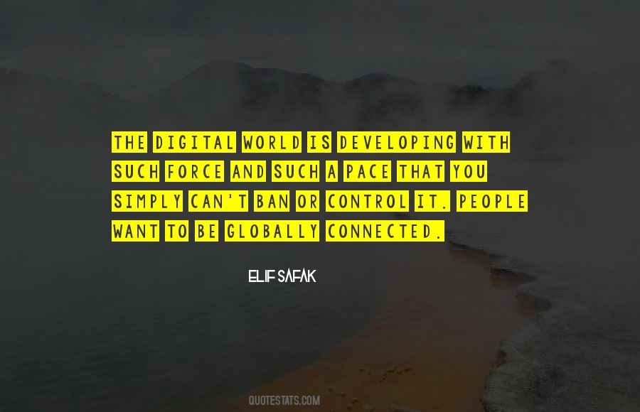 World That Is Connected Quotes #1084601