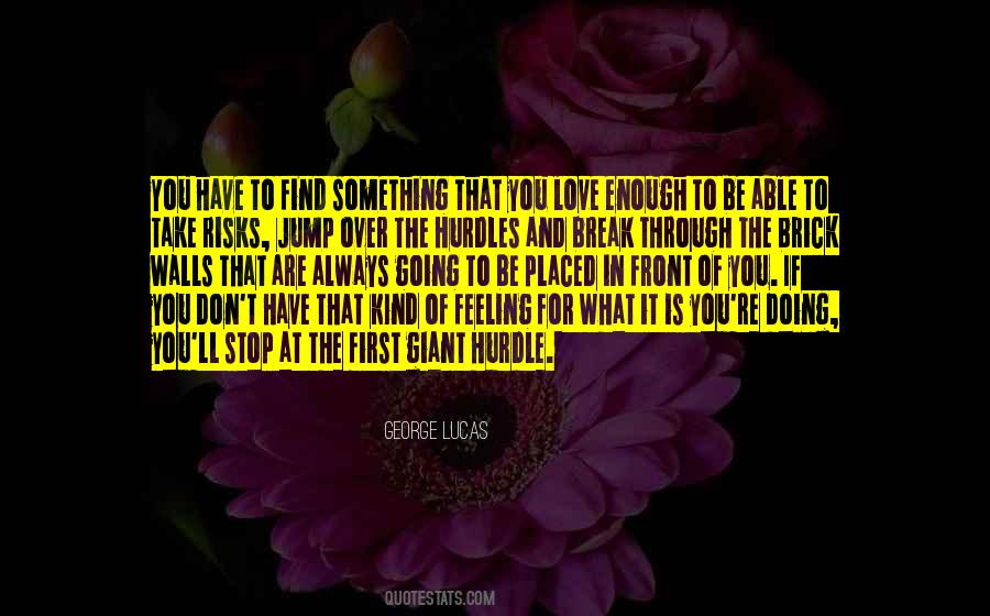 Something That You Love Quotes #1550705