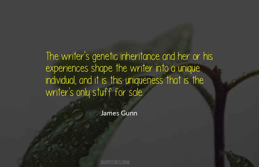 Non Genetic Inheritance Quotes #1732700
