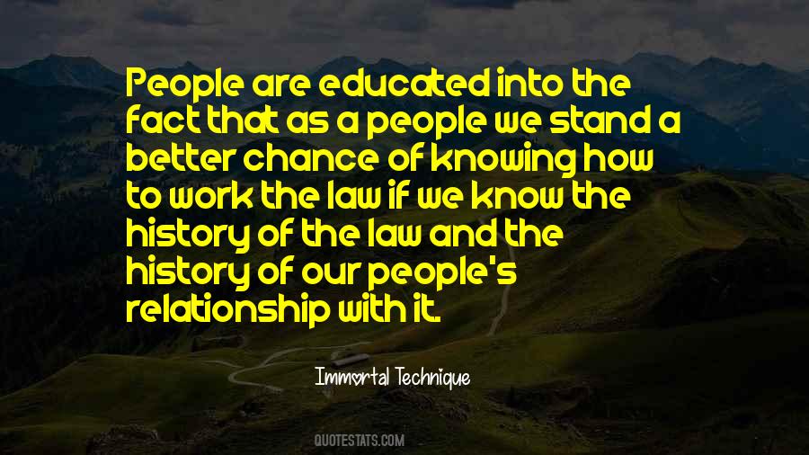 Quotes About Knowing History #1216126