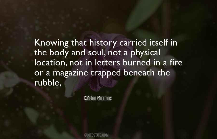 Quotes About Knowing History #17423