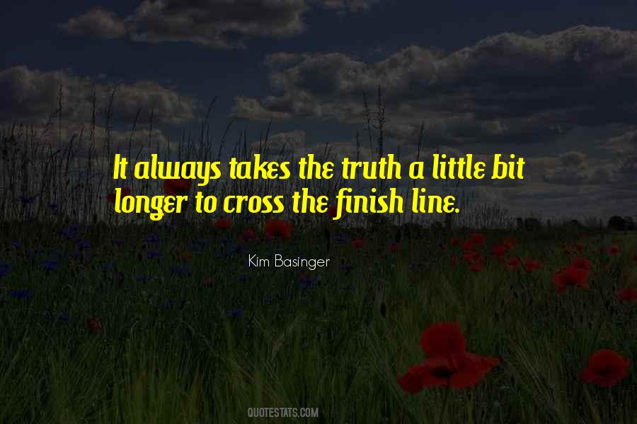 Cross The Finish Line Quotes #969795