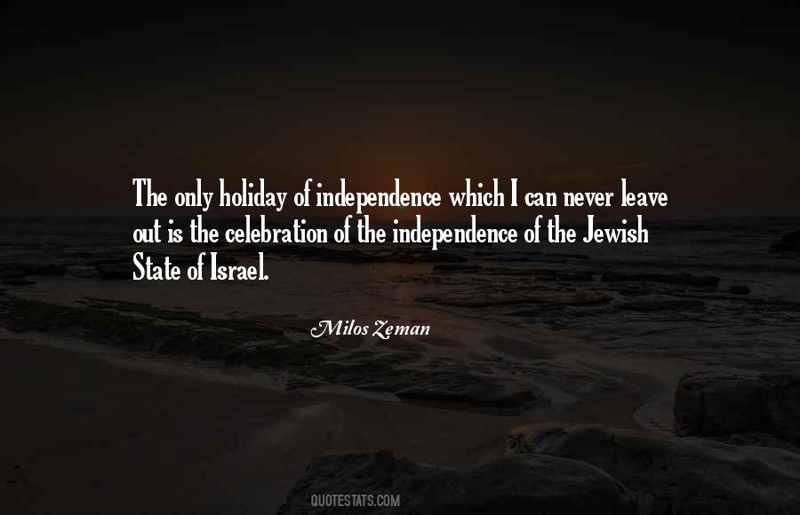 Jewish State Israel Quotes #1453539