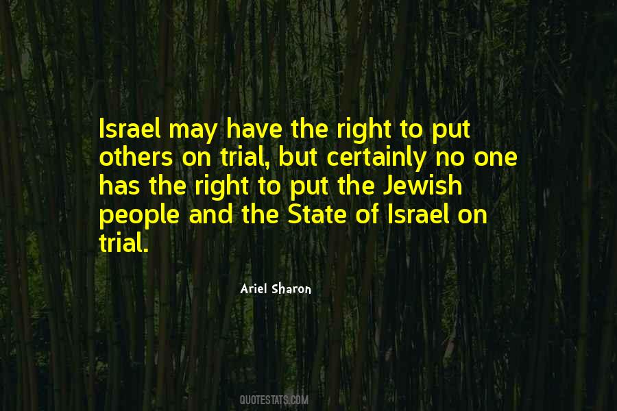 Jewish State Israel Quotes #1865620