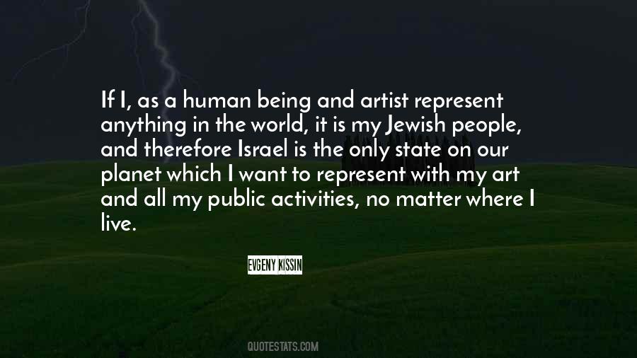 Jewish State Israel Quotes #240599
