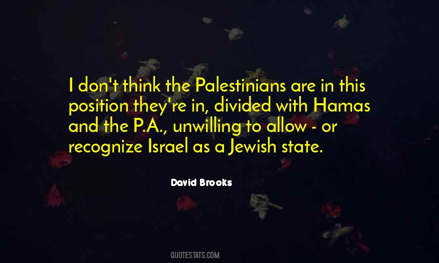 Jewish State Israel Quotes #31924