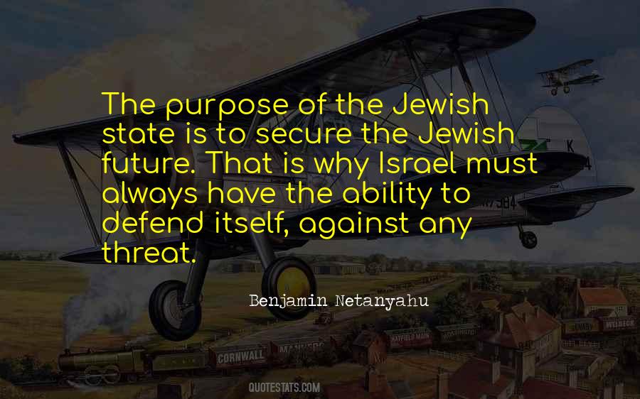 Jewish State Israel Quotes #894666