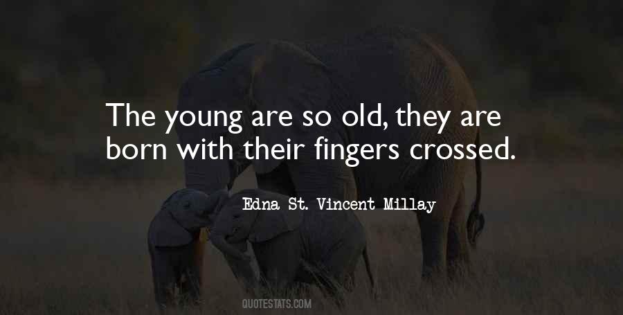 Crossed Fingers Quotes #43462