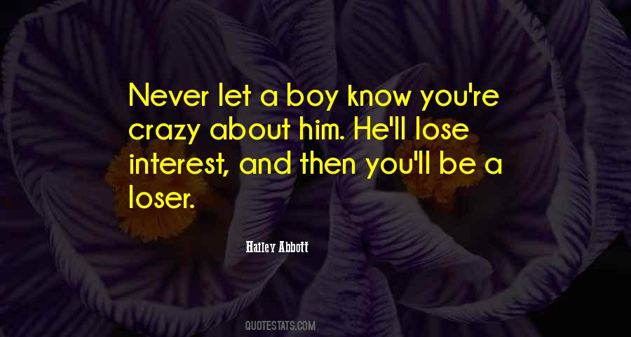 Boy Crazy Quotes #515583