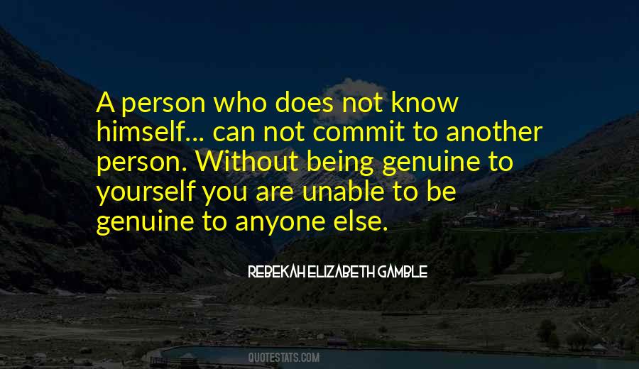 Quotes About Knowing A Person #568179