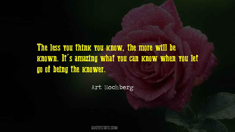 Quotes About Knower #60802