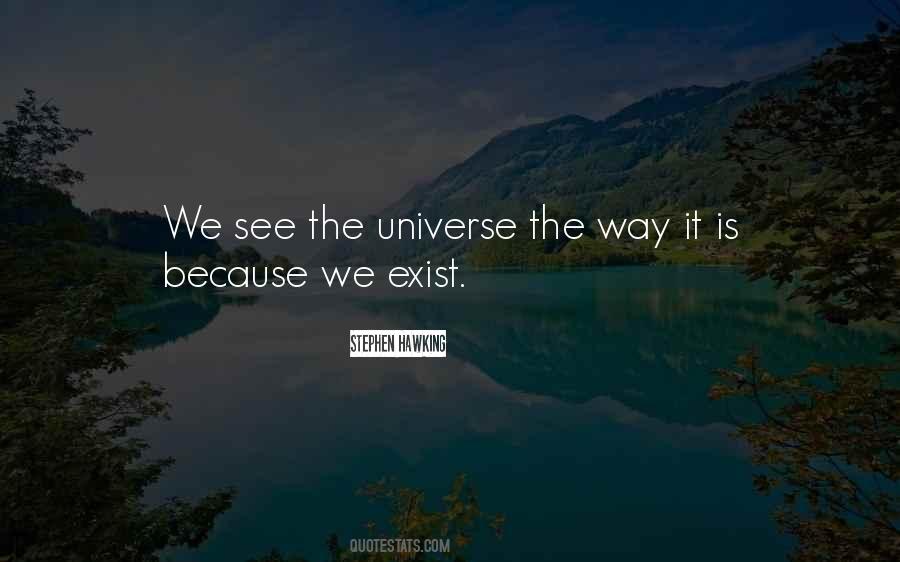 Universe The Quotes #1113791