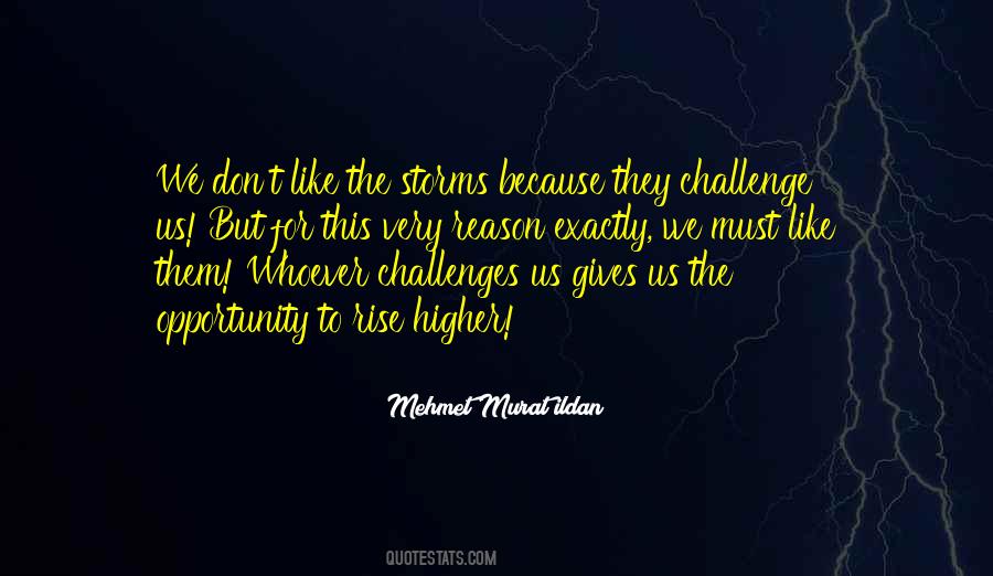 Rise To The Challenge Quotes #258566