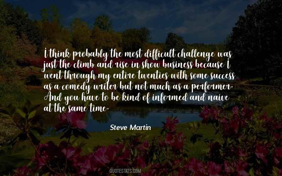 Rise To The Challenge Quotes #381117