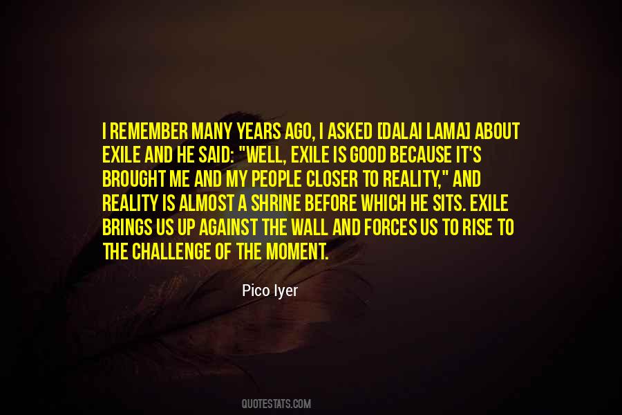 Rise To The Challenge Quotes #478688