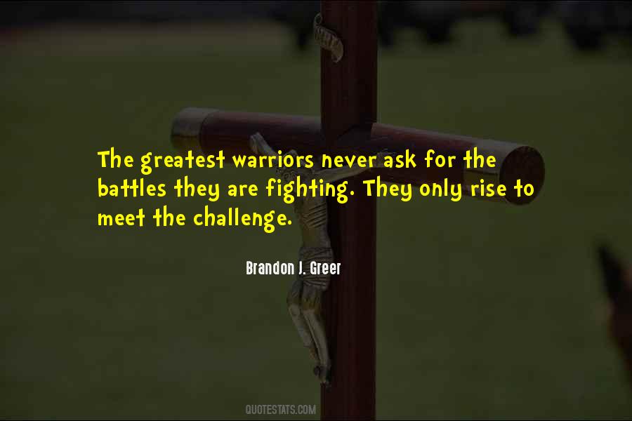 Rise To The Challenge Quotes #706148