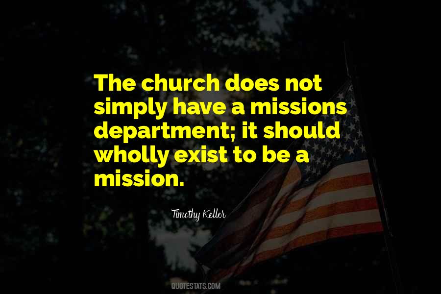 Church Missions Quotes #1593657
