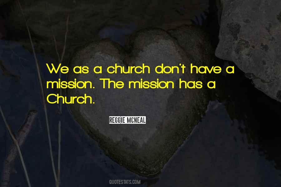 Church Missions Quotes #1755955