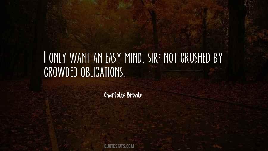 Crowded Mind Quotes #928490