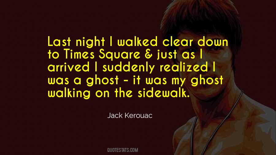 Night Walking Quotes #1101146