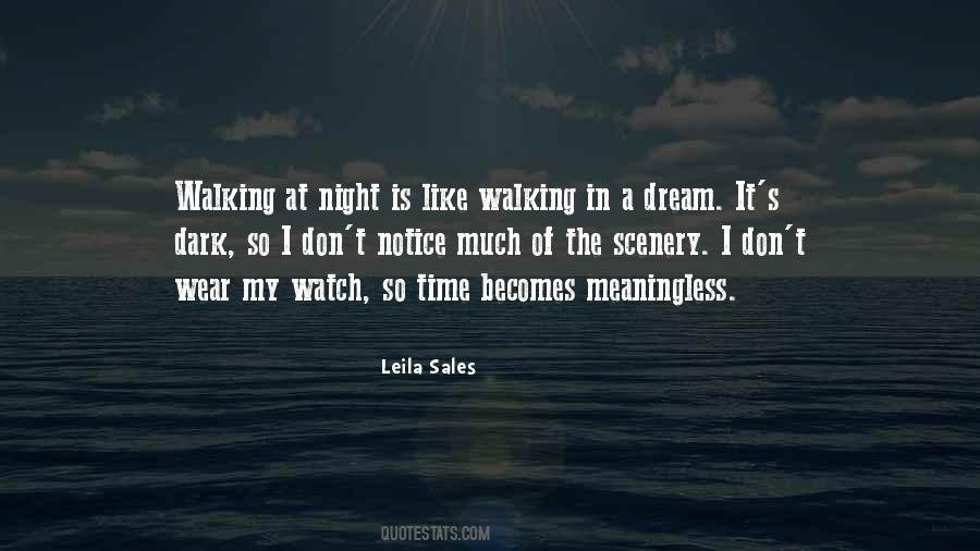 Night Walking Quotes #264763