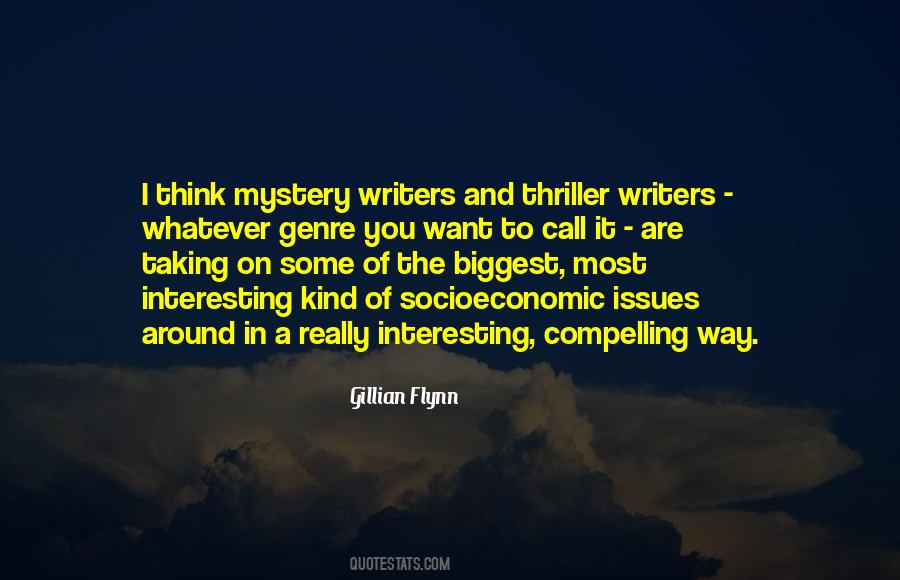 Thriller Writers Quotes #1825476