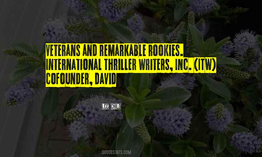 Thriller Writers Quotes #1867398