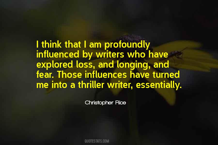 Thriller Writers Quotes #685702