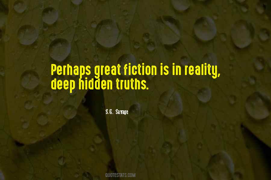 Fiction Thriller Quotes #700653