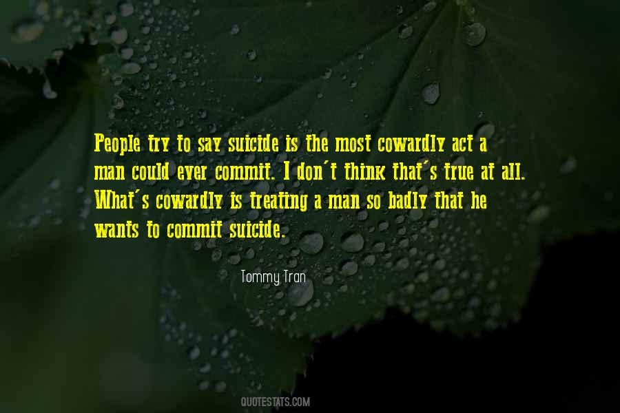 Cowardly Act Quotes #1542417