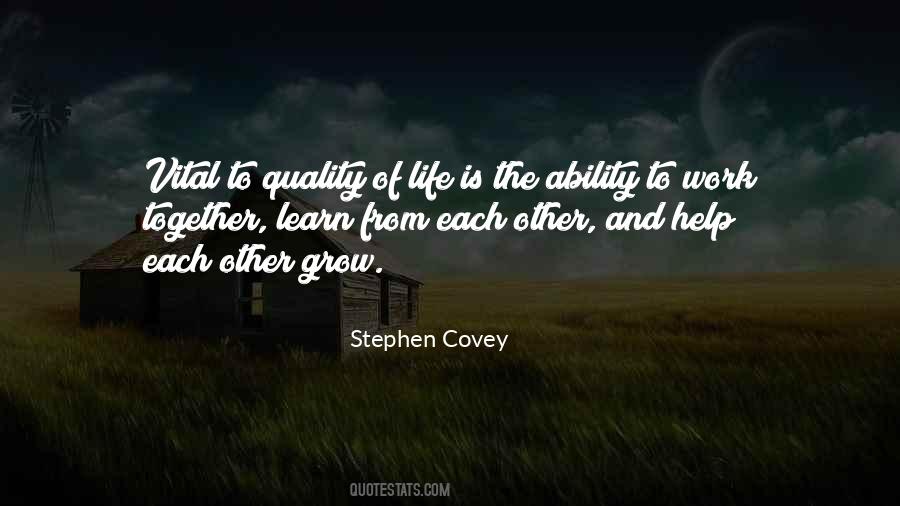 All In This Together Can Learn From Each Other Quotes #1864926