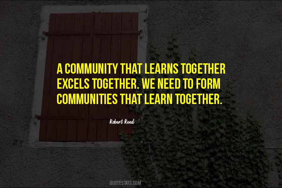 All In This Together Can Learn From Each Other Quotes #284693