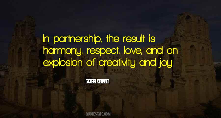 Love And Partnership Quotes #1171769