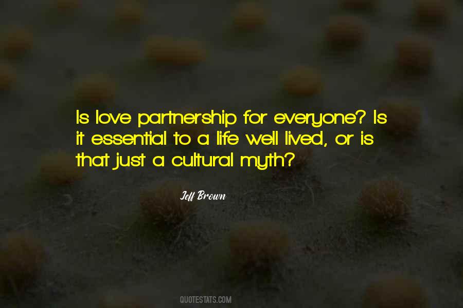 Love And Partnership Quotes #1340215
