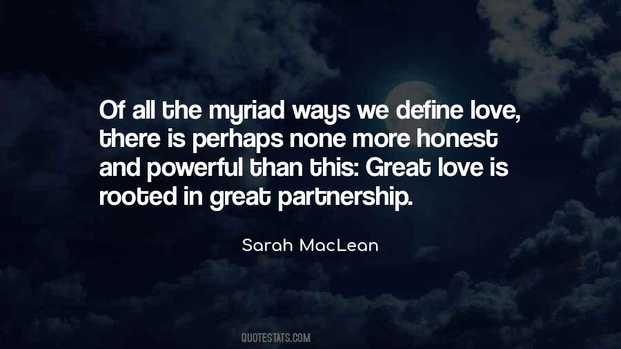 Love And Partnership Quotes #273640