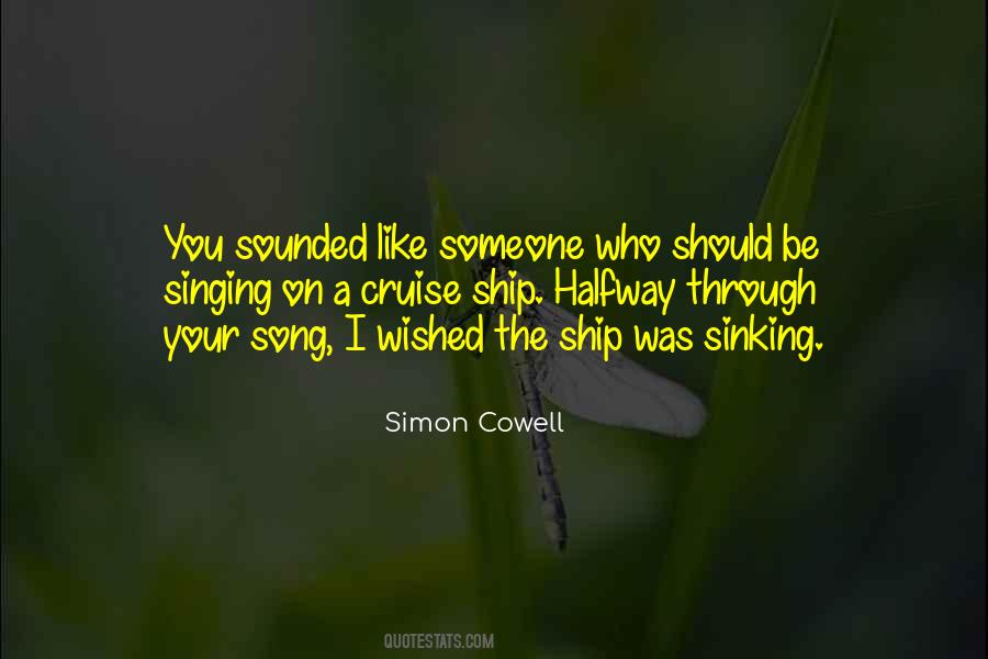 Cruise Ship Quotes #1878221