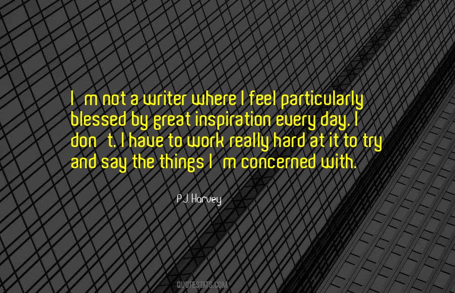 Writer Inspiration Quotes #1278401
