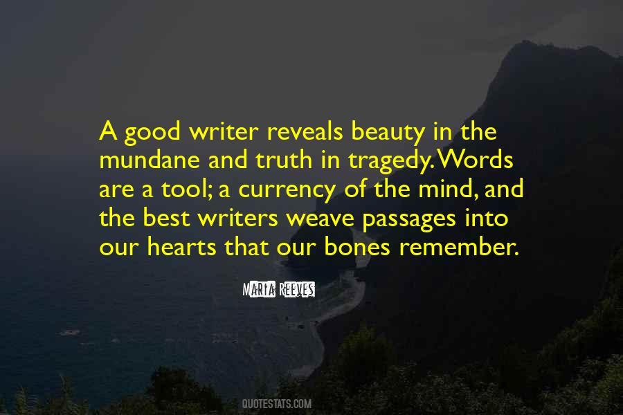 Writer Inspiration Quotes #1845425