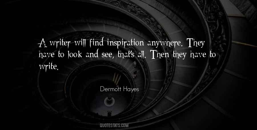 Writer Inspiration Quotes #791874