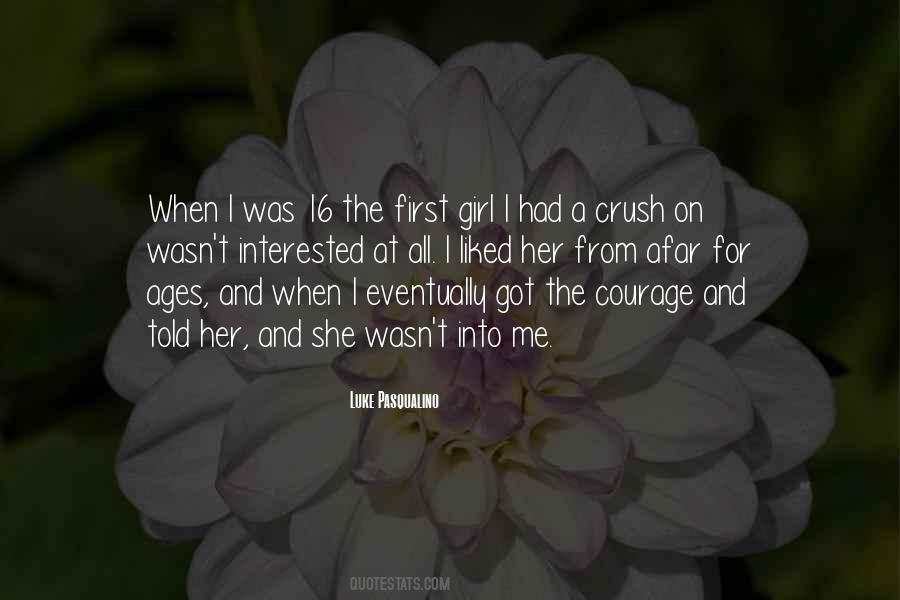 Crush From Afar Quotes #747227