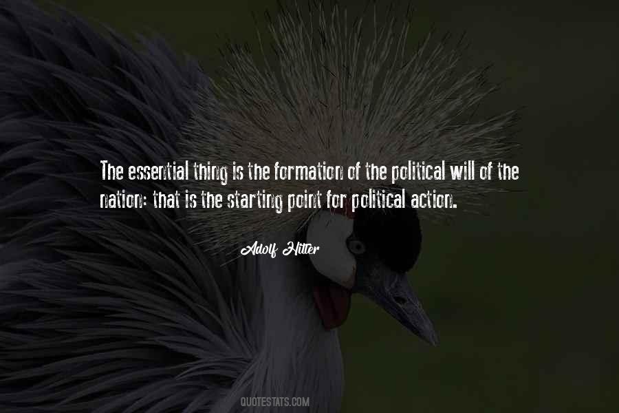 Political Will Quotes #1384975