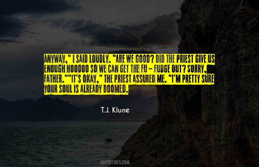 Quotes About Klune #91936